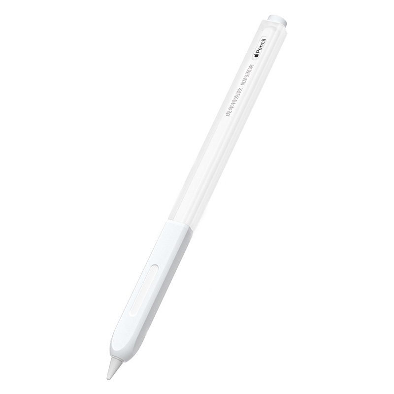 黛格苹果applePencil二代保护套超薄ipencil笔套半透明硅胶分段式磁吸笔套Apple Pencil一代果冻系列防摔笔握