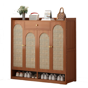 鞋柜家用门口入户门玄关收纳柜一体靠墙楼道外鞋架多层门外走廊用