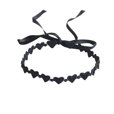 choker防过敏系带心连心原宿项圈