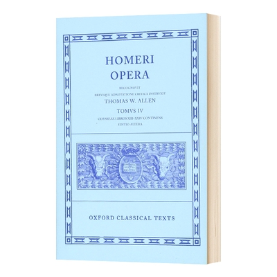 英文原版 精装 Homer Vol. IV. Odyssey D B Monro 荷马史诗 卷四 奥德赛 XIII-XXIV册 英文版 进口英语原版书籍