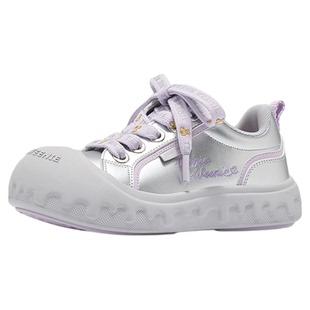 Teenie Weenie小熊厚底大头鞋丑萌鞋运动板鞋女开口笑圆头儿童鞋