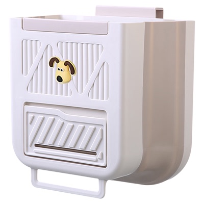 可折叠厨房橱柜门垃圾桶