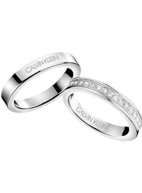 CalvinKlein满天星情侣戒指环