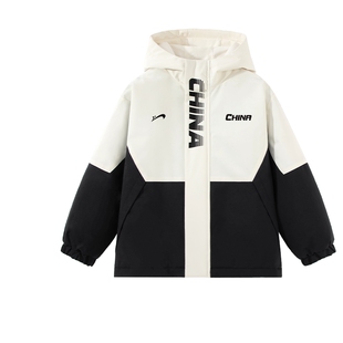 贵人鸟童装男童外套2026新款儿童撞色冲锋棉服男大童冬季夹棉棉袄