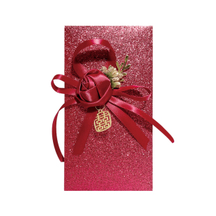 红包结婚专用创意玫瑰花红包袋婚庆礼金袋喜字闺蜜伴娘回礼喜包