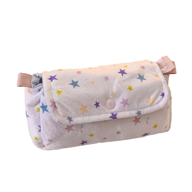 韩系彩色星星ins化妆包女收纳包