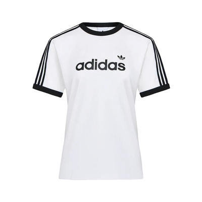 【自营】Adidas/阿迪达斯LINEAR T-SHIRT纯棉运动短袖T恤HZ9541