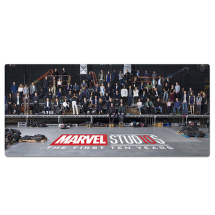 漫威鼠标垫超大钢铁侠蜘蛛侠电竞游戏大号电脑桌垫键盘滑鼠垫定制