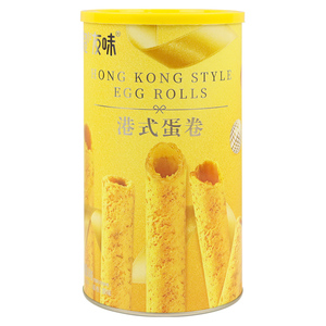 超友味168g港式蛋卷饼干原味手工鸡蛋卷办公室下午茶点心解馋零食