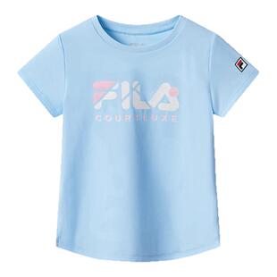 Fila/斐乐夏季新款女小童户外时尚网球系列短袖T恤衫K61G523108U