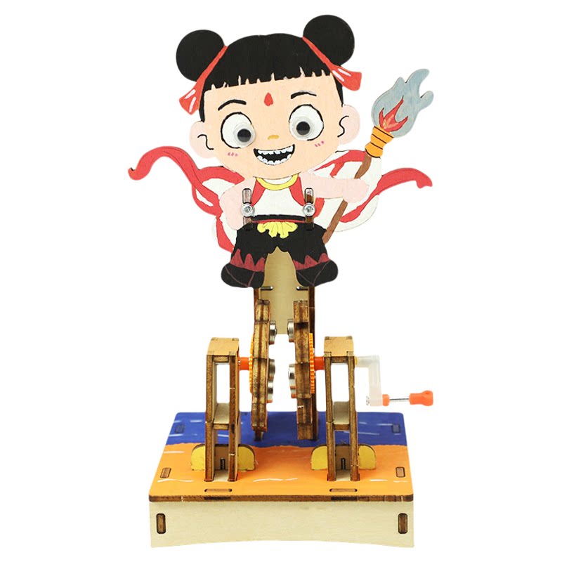 科技小制作手摇磁力耦合器