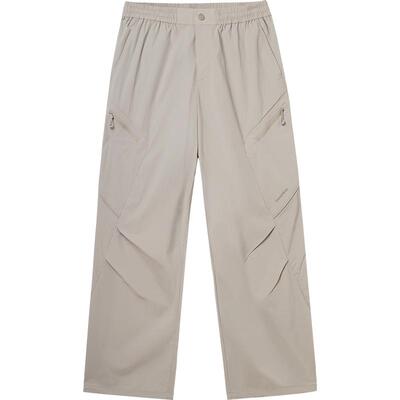 骆驼男装冰感休闲裤男夏季2026新款户外吸湿速干机能工装长裤子男