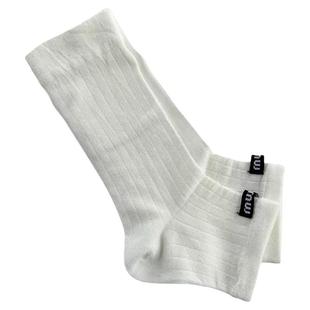 春夏季薄款半掌袜子女miu系布标踩脚袜套芭蕾风短款简约百搭腿套