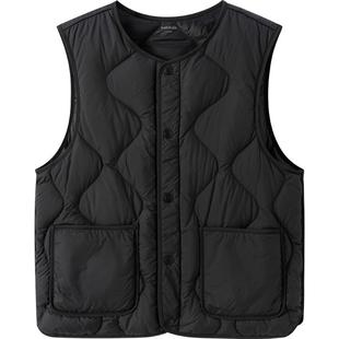 巴拉巴拉儿童羽绒马甲男童女童宝宝外穿背心冬季新款童装马夹内胆