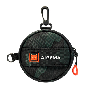 aigema路亚前导线收纳包碳线包线盘主线子线多功能便携剪刀套