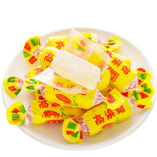 高粱饴软糖山东老式怀旧拉丝糖果多种水果口味过年零食喜糖年货