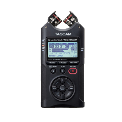 新品TASCAM DR-40XP 录音机四轨采访机调音台婚庆内录吃播手机麦