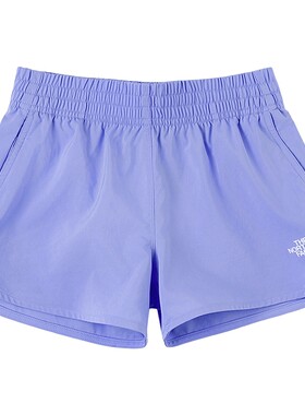北面女童防泼水轻薄短裤