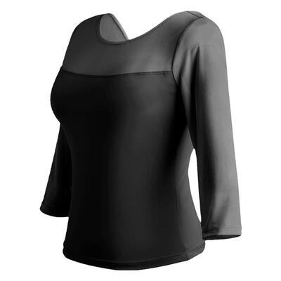 舞蹈服上衣女成人练功服七分袖夏