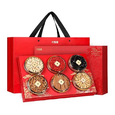杞里香六拼福禄见喜礼盒送礼长辈