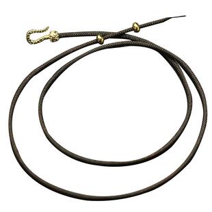 天珠横穿挂绳男士女款加粗文玩蜜蜡翡翠绿松石筒珠手编锁骨链绳子