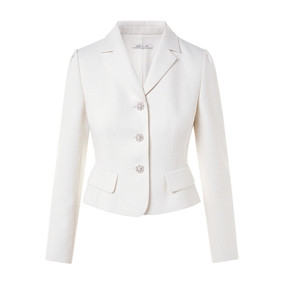 朗姿/LIME莱茵千金风短外套半裙