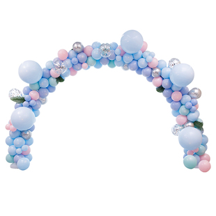 2026新年会气球拱门春节公司装饰氛围现场景布置马年KT板拍照道具