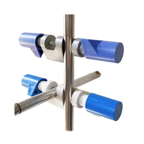 齐威德式十字夹直角固定夹实验室烧瓶烧杯冷凝管万用夹烧杯夹