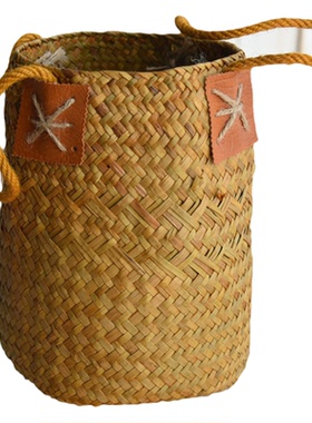 纽约公寓天然复古大麦摆件