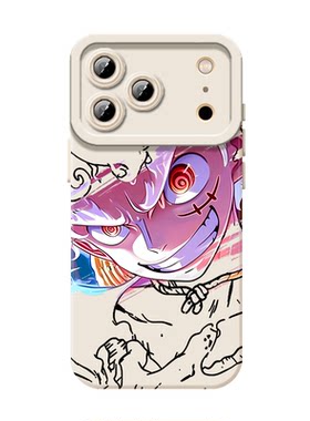 海贼王适用苹果17手机壳iPhone16promax路飞15新款14索隆13mini动漫12硅胶11艾斯x山治xr日系xs周边8男7套air