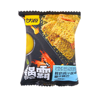 【新品】甘源糯米锅巴鲜虾鸡汁味2025网红解馋办公室零食小吃批发