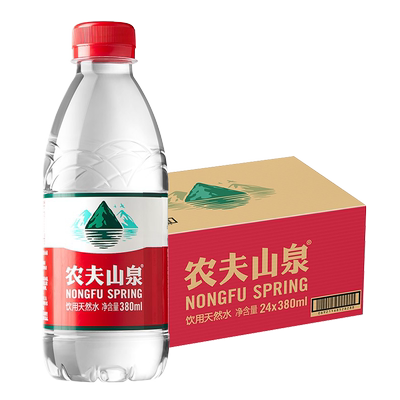 农夫山泉天然饮用水380ml*24瓶