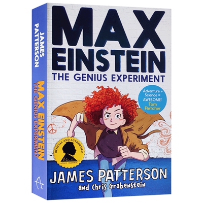 马克斯爱因斯坦 天才实验 英文原版 Max Einstein 儿童科学冒险小说章节桥梁书 英文版进口原版英语书籍