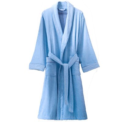 英夫仕纯棉浴袍四季通用全棉浴衣