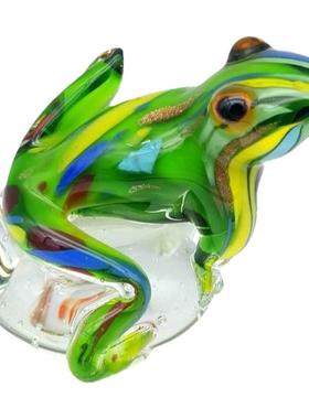 书柜摆件儿童工艺品蜂鸟琉璃纳福