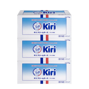 法国进口凯瑞奶油芝士1kg装kiri奶酪干酪乳酪巴斯克慕斯蛋糕商用