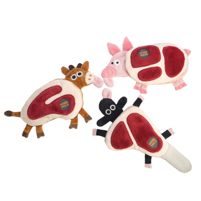 已只萌兽略略肉排藏食漏食狗玩具