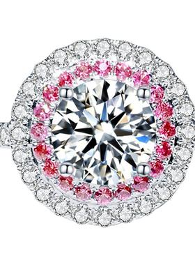 pringxy女银镀白金甜美戒指