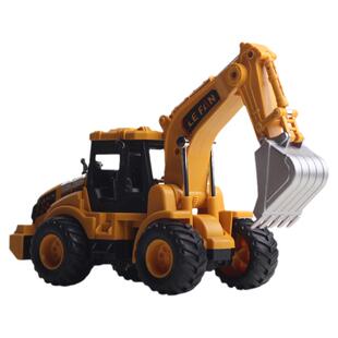 儿童大号挖掘机玩具车男孩挖土工程车宝宝惯性挖机铲车翻斗车耐摔