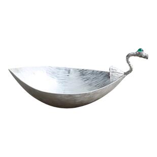 纯银时代 雅致莲瓣茶滤茶漏纯银999过滤器家用泡茶过滤小众 文创