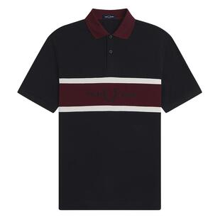 FRED PERRY男装短袖polo衫2026夏季新款英伦学院风拼色翻领上衣