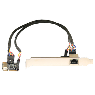 GRIS MINI半高PCIE迷你PCI-E千兆网卡主板1000M电脑台式机大小机箱RTL8111H群晖esxi瑞昱RJ45视觉采集Realtek