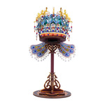 中国国家博物馆孝端皇后凤冠金属拼装玩具摆件手工创意生日礼物