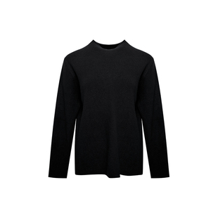 NAZ那子大码安迪绒锁边半高领打底衫胖mm气质纯色时尚针织内搭冬