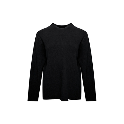 NAZ那子大码安迪绒锁边半高领打底衫胖mm气质纯色时尚针织内搭冬