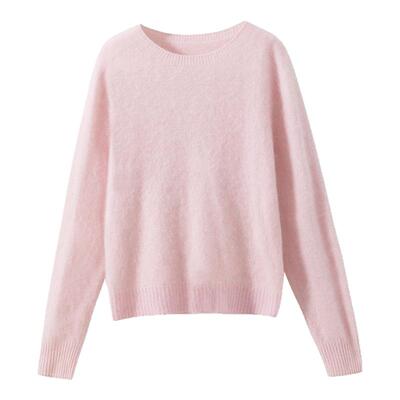 羊毛羊绒针织打底衫拉绒拉毛毛衣