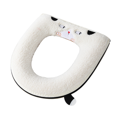 马桶垫冬季新款加厚家用厕所大号坐便圈套防水四季通用2025拉链款