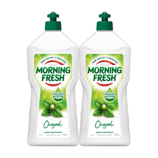 澳洲Morningfresh晨新辰清进口洗洁精原味900ml*2餐具果蔬清洗剂