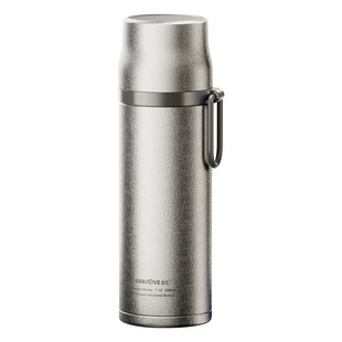 金灶T-5F纯钛保温杯2025新款焖泡杯双层恒温家用旅游便携车载水杯