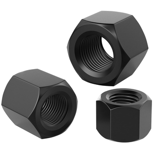 加高细牙六角螺母加厚螺母GB56特厚加长螺帽M10M12M14M16M18-M24